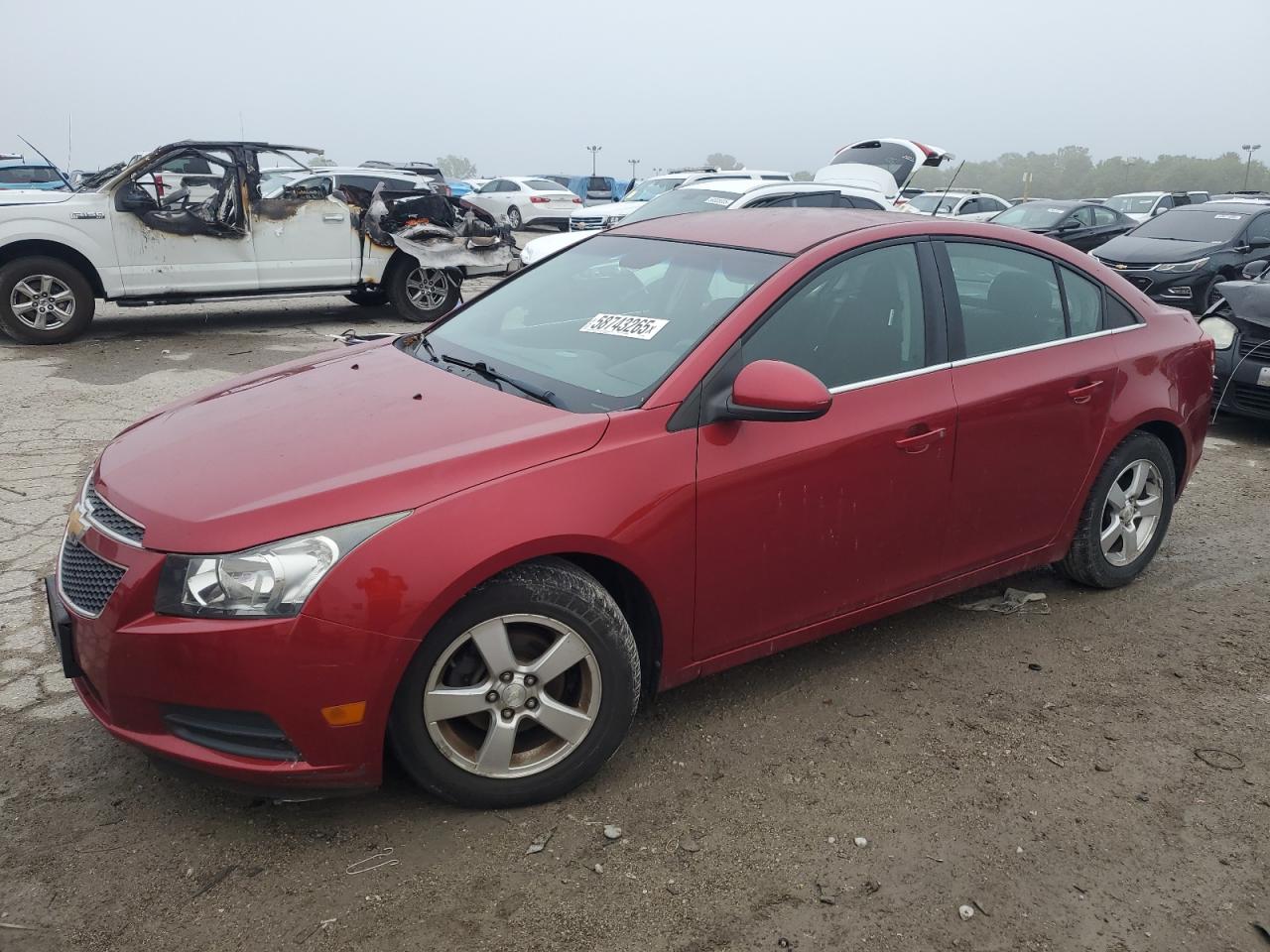 2012 Chevrolet Cruze Lt იყიდება Indianapolis-ში, IN - Minor Dent/Scratches