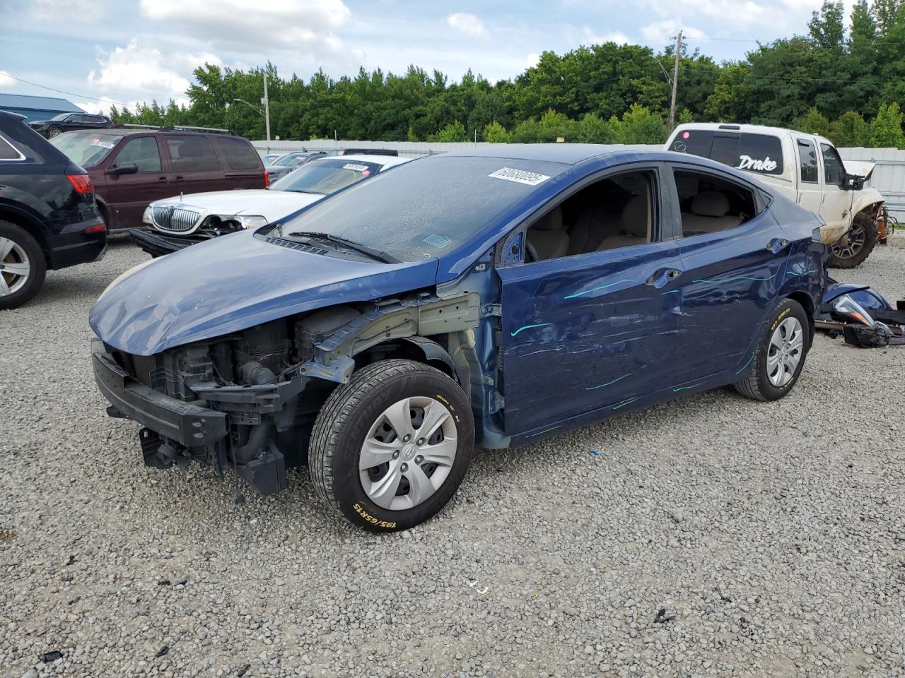 2016 Hyundai Elantra Se for Sale in Memphis, TN - Side