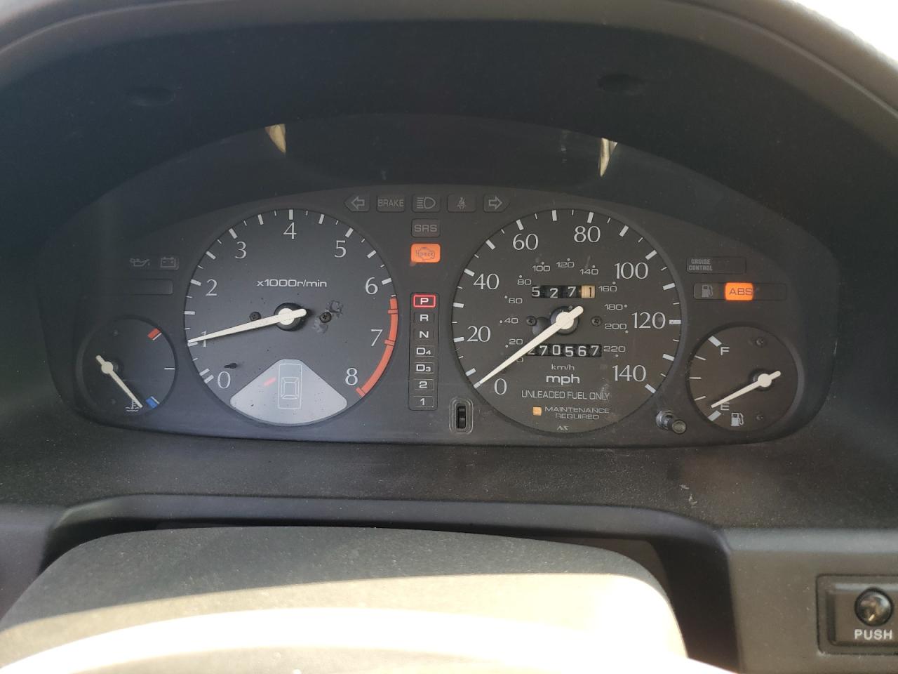 1997 Acura 3.0Cl VIN: 19UYA2257VL010780 Lot: 61869585