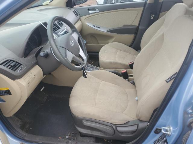  HYUNDAI ACCENT 2013 Синій