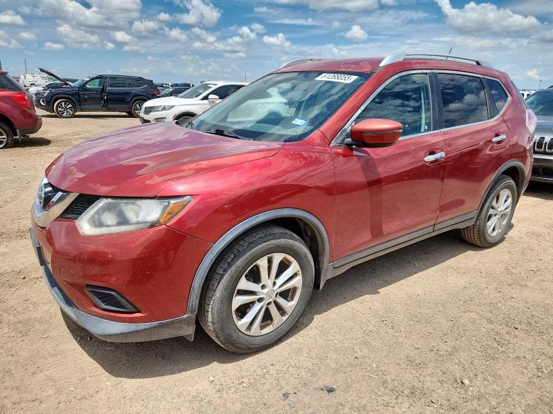  NISSAN ROGUE 2016 Красный