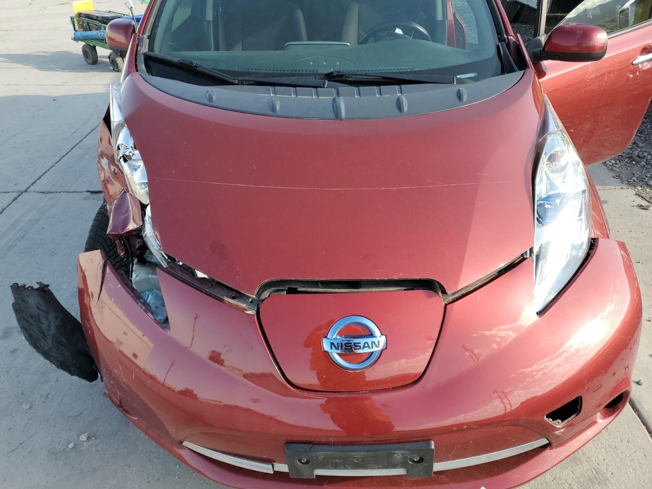2013 Nissan Leaf S VIN: 1N4AZ0CP9DC414410 Lot: 62361365