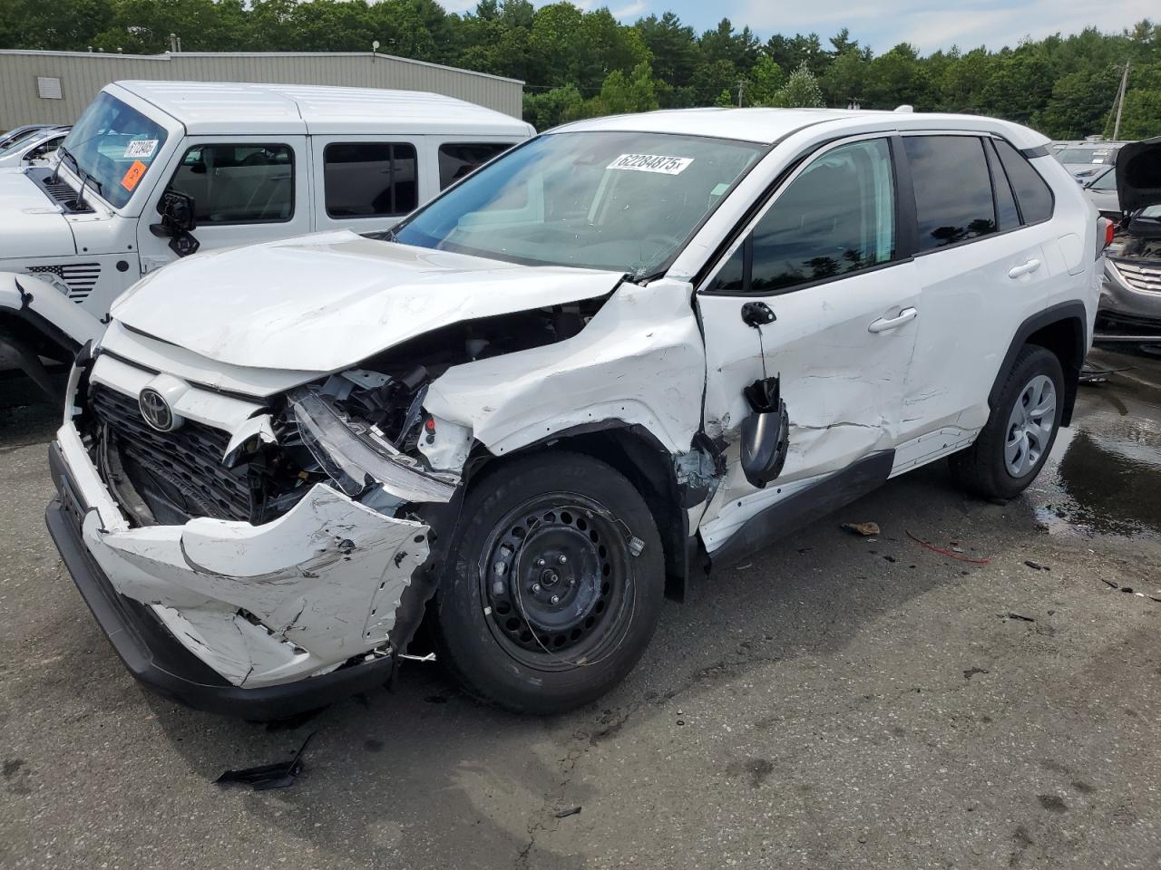 2023 Toyota Rav4 Le VIN: 2T3F1RFV8PC384342 Lot: 62284875