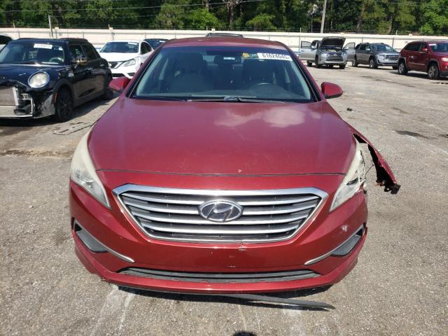Sedans HYUNDAI SONATA 2016 Czerwony