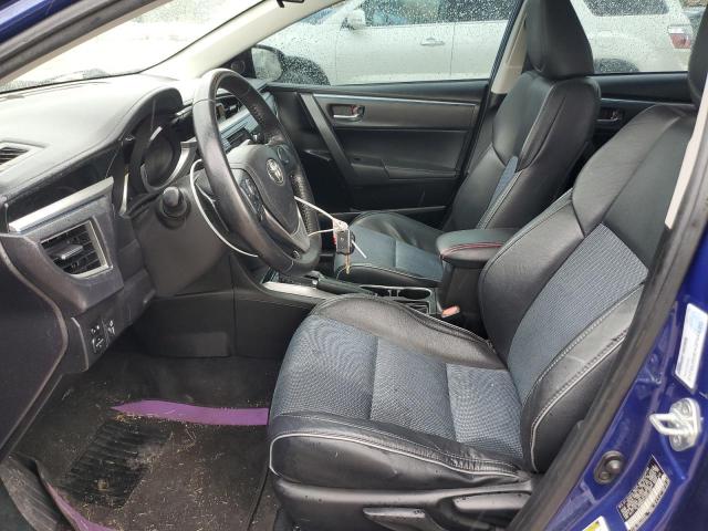 Sedans TOYOTA COROLLA 2016 Granatowy