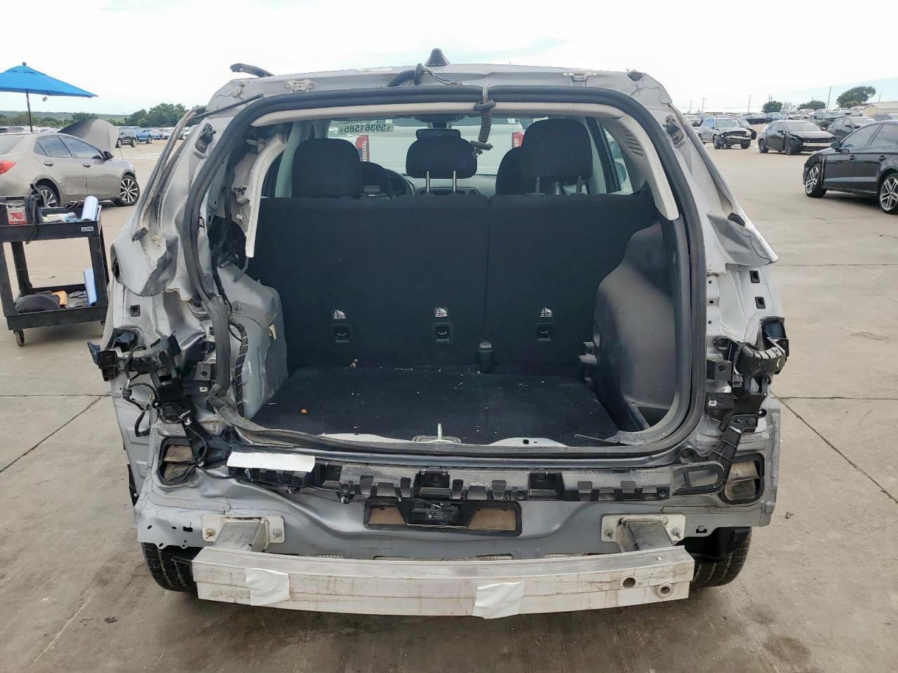 2021 Jeep Compass Sport VIN: 3C4NJCABXMT560301 Lot: 59361585