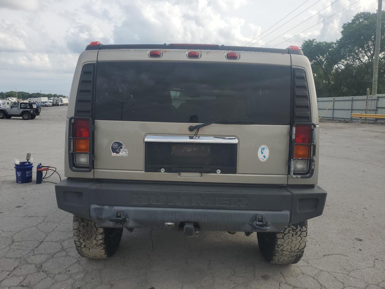 2003 Hummer H2 VIN: 5GRGN23U63H128919 Lot: 59884055