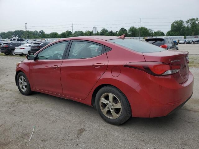  HYUNDAI ELANTRA 2014 Czerwony