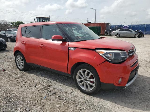  KIA SOUL 2018 Красный