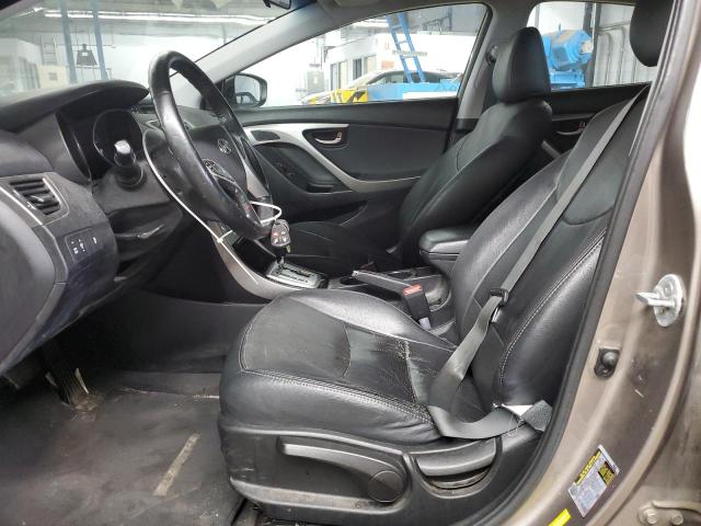  HYUNDAI ELANTRA 2012 tan