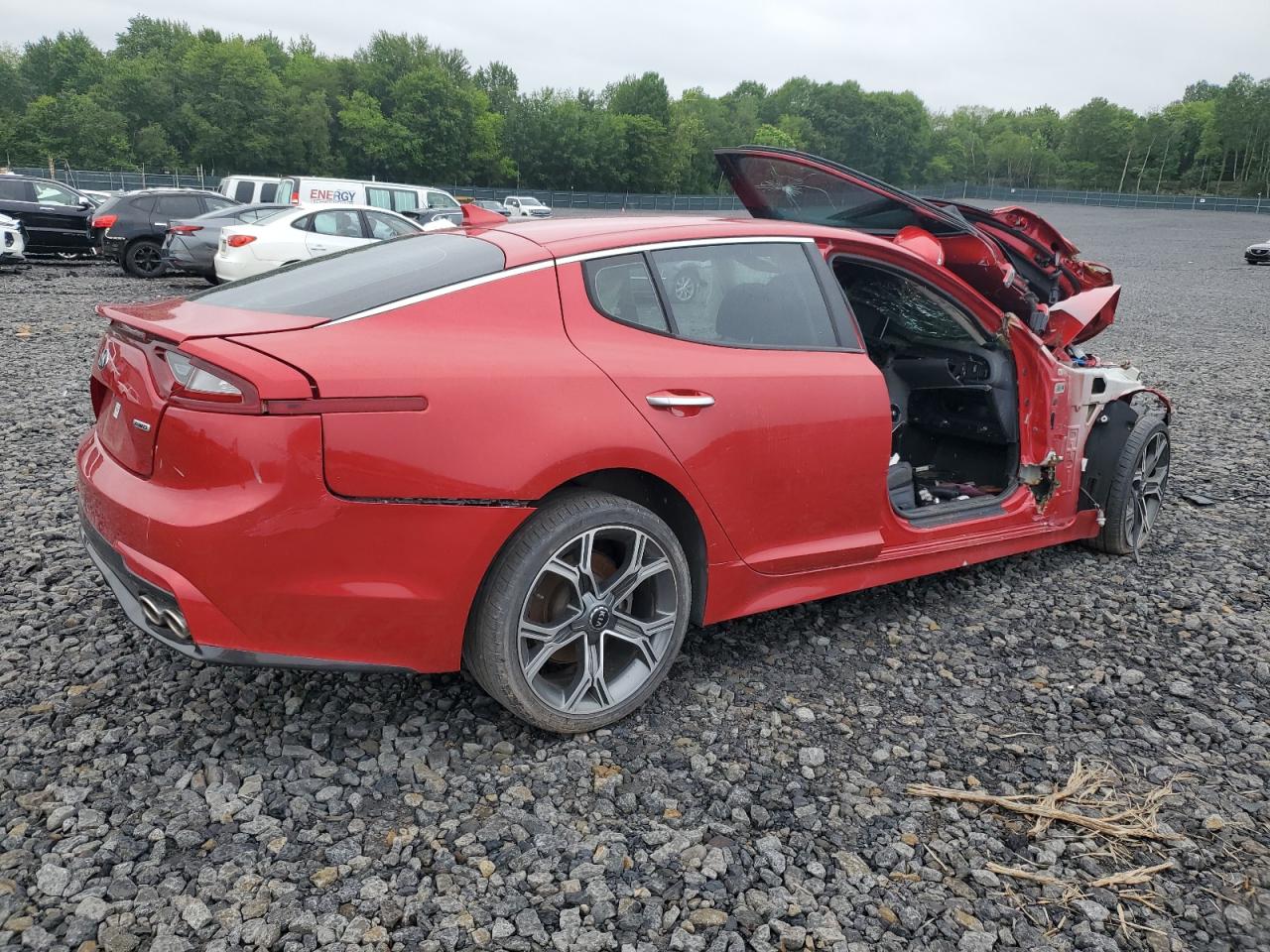 2019 Kia Stinger VIN: KNAE15LAXK6059218 Lot: 60824445