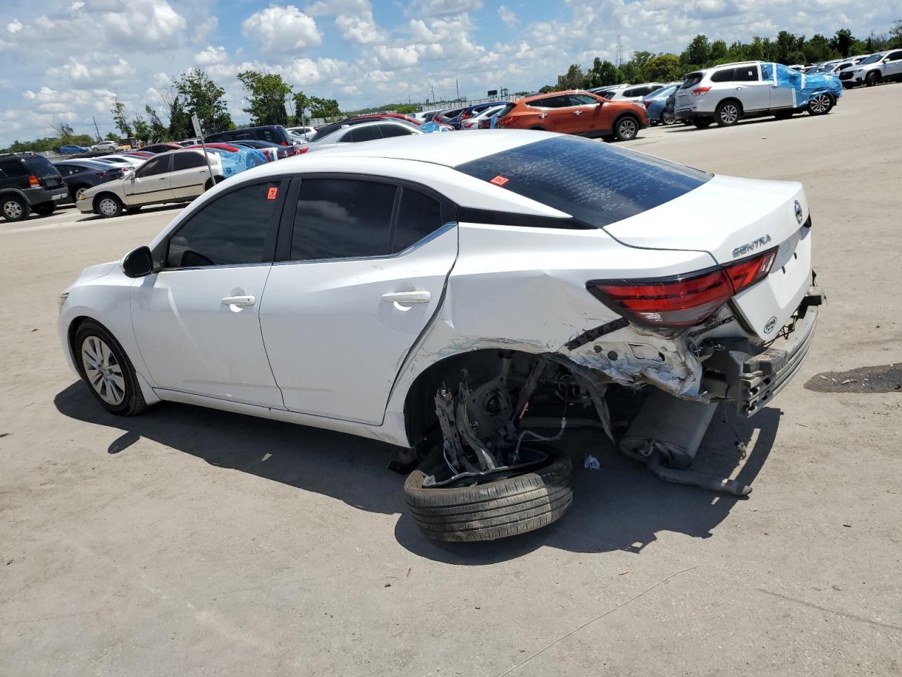 NISSAN SENTRA 2020 VIN 3N1AB8BV1LY260569 фото 2