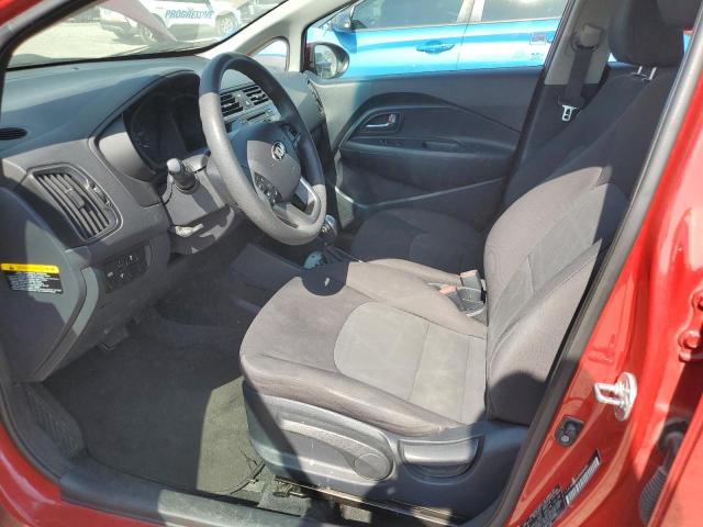Sedans KIA RIO 2017 Red