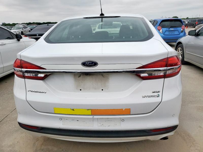  FORD FUSION 2018 Білий