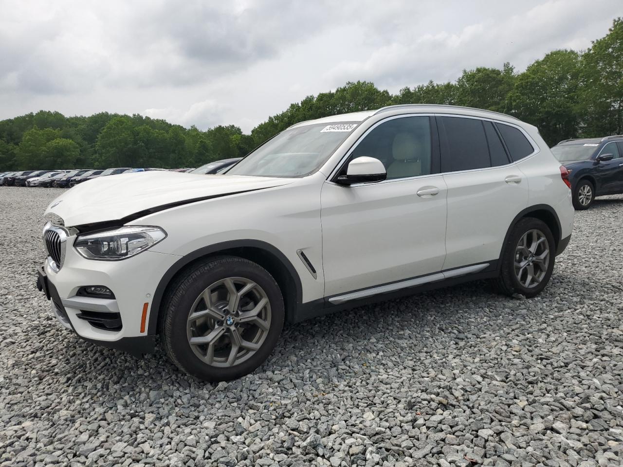 2020 Bmw X3 Xdrive30I de vânzare în North Billerica, MA - Front End