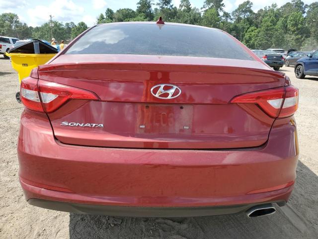 Sedans HYUNDAI SONATA 2015 Czerwony