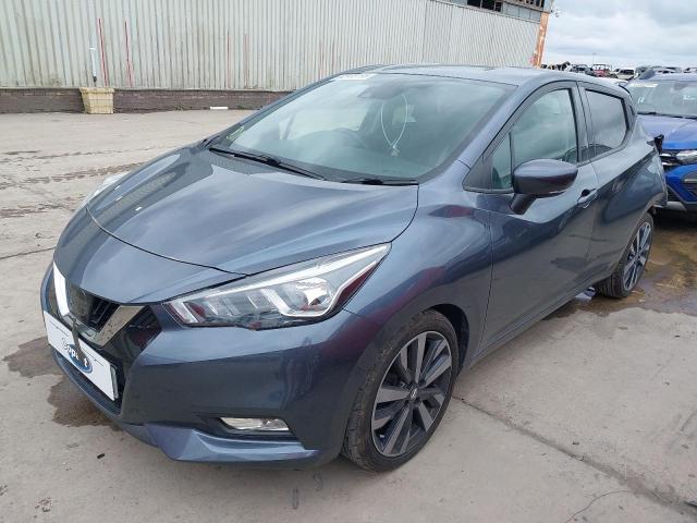 2019 NISSAN MICRA TEKNA IG-T  for sale at Copart PETERLEE