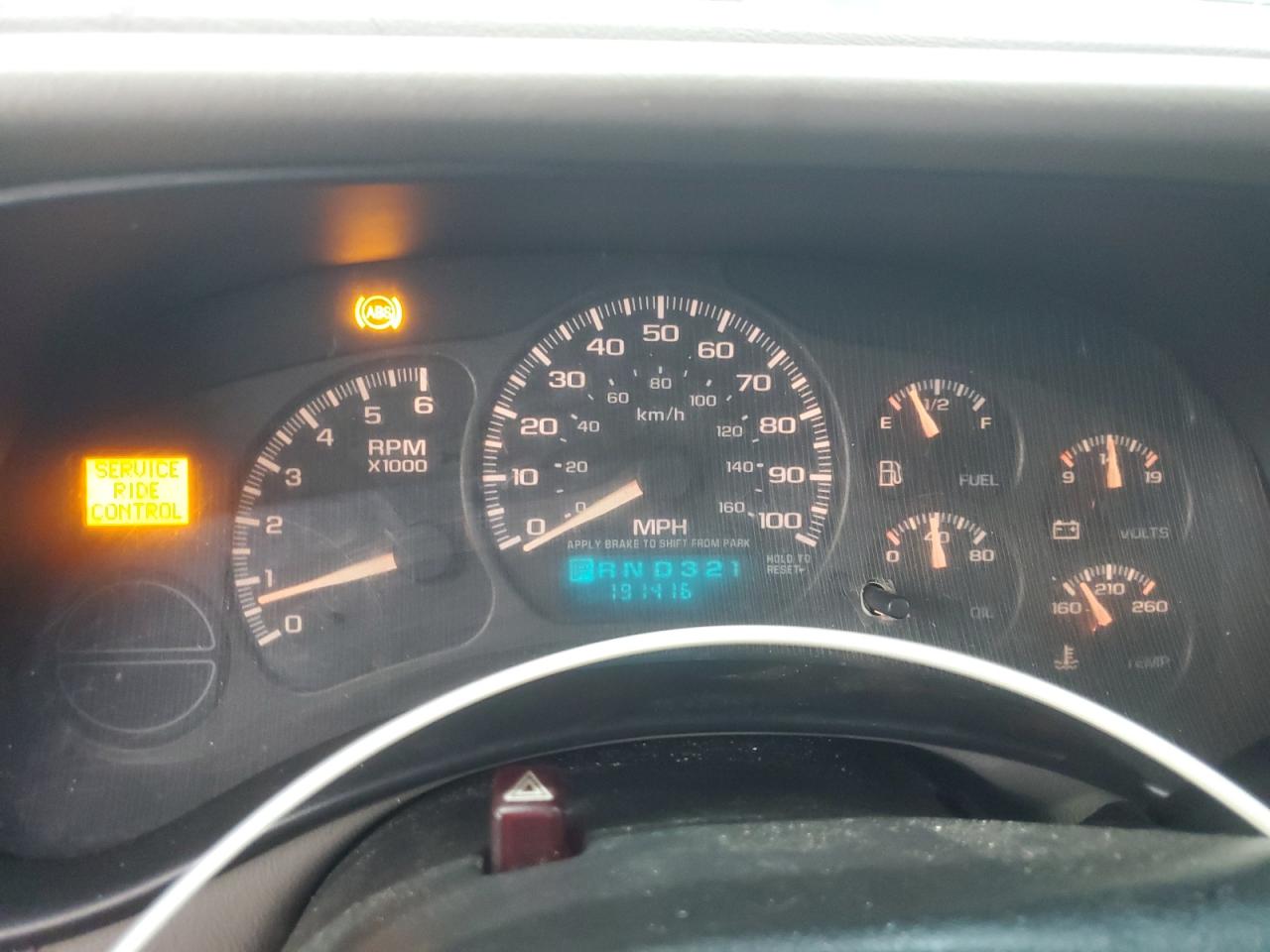 2001 GMC Yukon Xl K1500 VIN: 3GKFK16T21G263894 Lot: 61808305