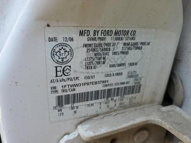 2007 FORD F350 SRW SUPER DUTY