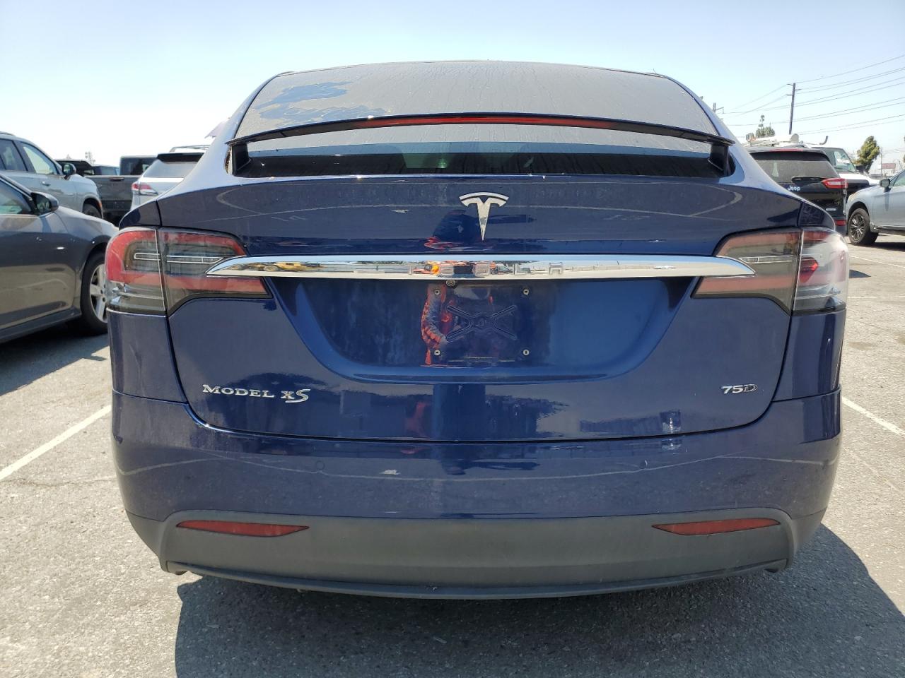 2018 Tesla Model X VIN: 5YJXCDE20JF113683 Lot: 62719035