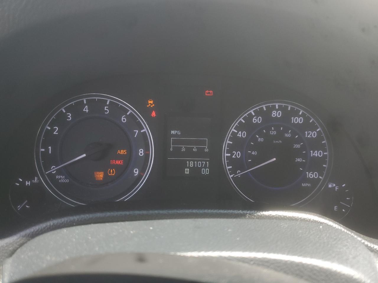 2012 Infiniti G25 VIN: JN1DV6AR0CM860659 Lot: 58168655