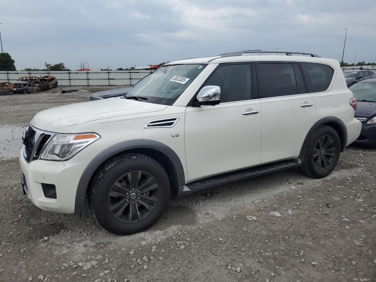 2018 Nissan Armada Platinum იყიდება Cahokia Heights-ში, IL - Top/Roof