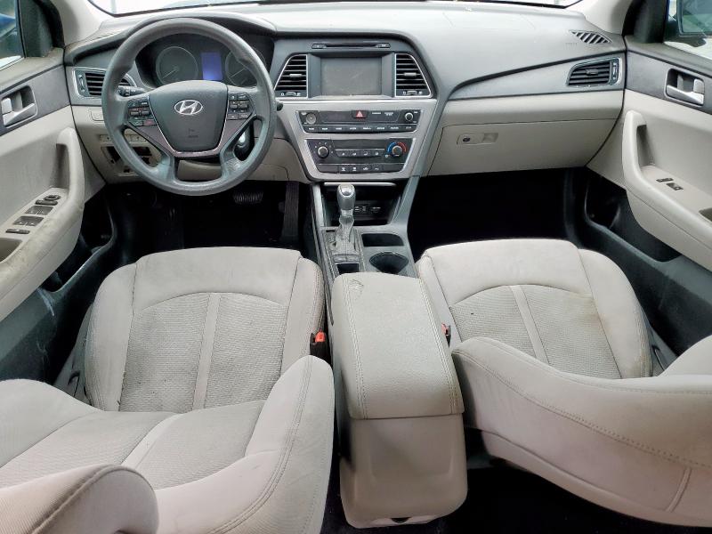 Sedans HYUNDAI SONATA 2017 Blue