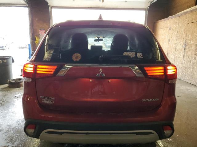  MITSUBISHI OUTLANDER 2019 Czerwony