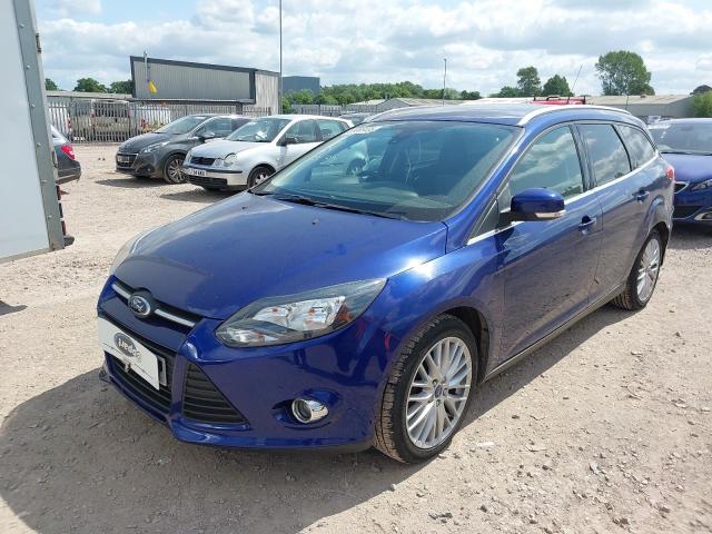 2013 FORD FOCUS 1.0 125 ECOBOOST ZETEC 5DR for sale at Copart WESTBURY