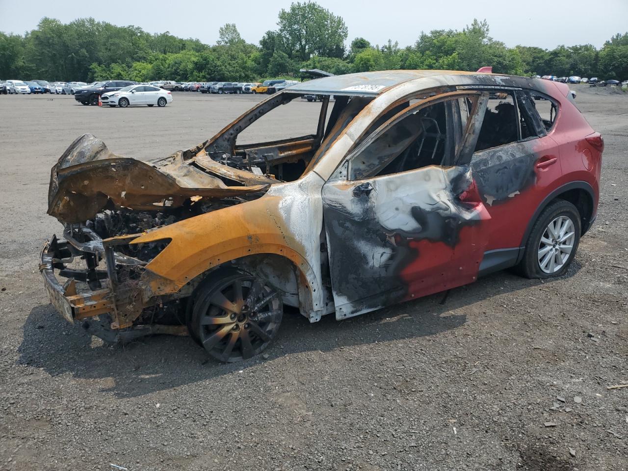 2014 Mazda Cx-5 Touring იყიდება New Britain-ში, CT - Burn