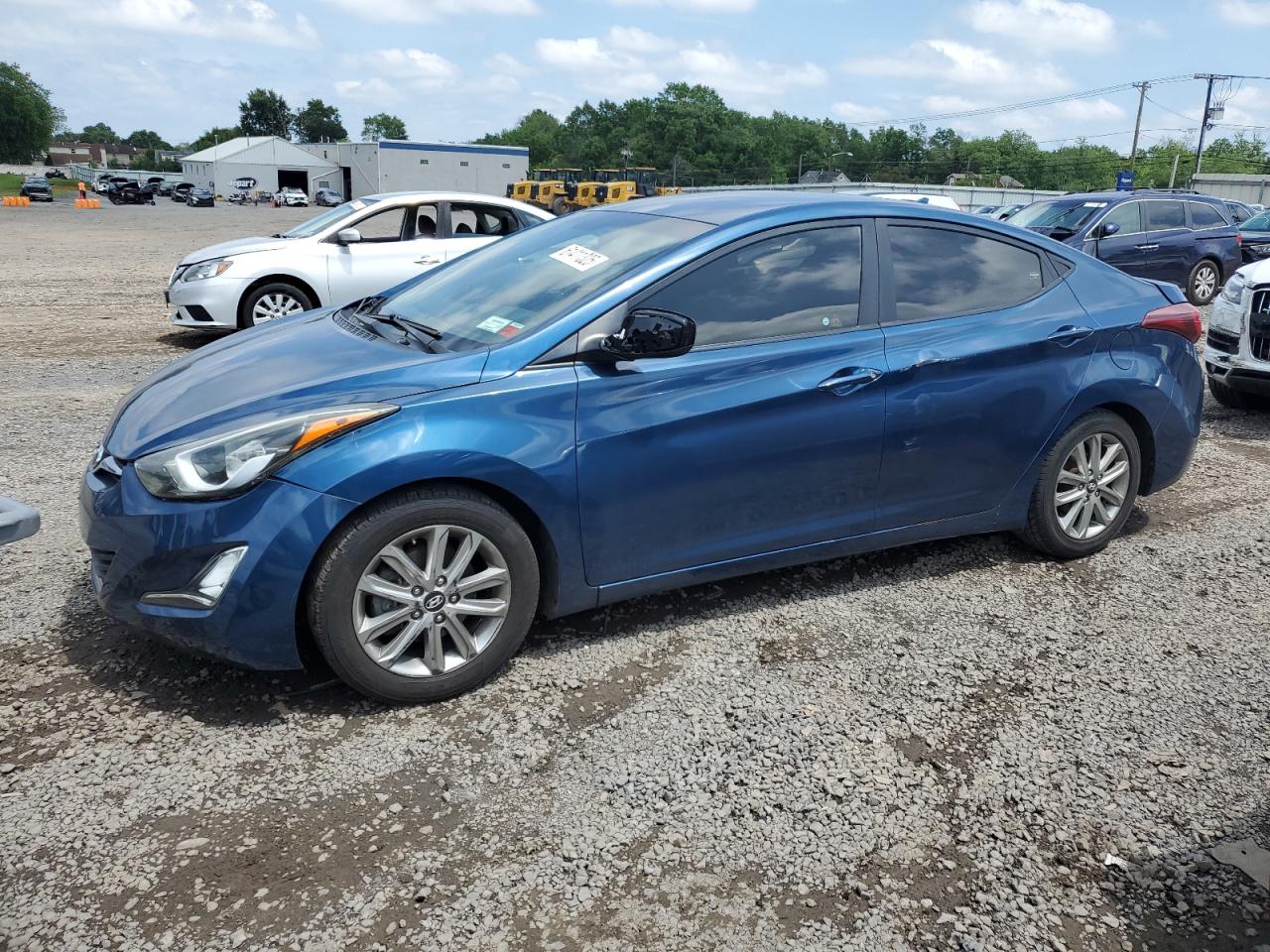 2015 Hyundai Elantra Se продається в Hillsborough, NJ - Rear End