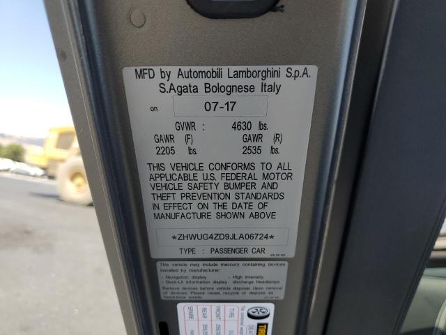 2018 LAMBORGHINI AVENTADOR S  