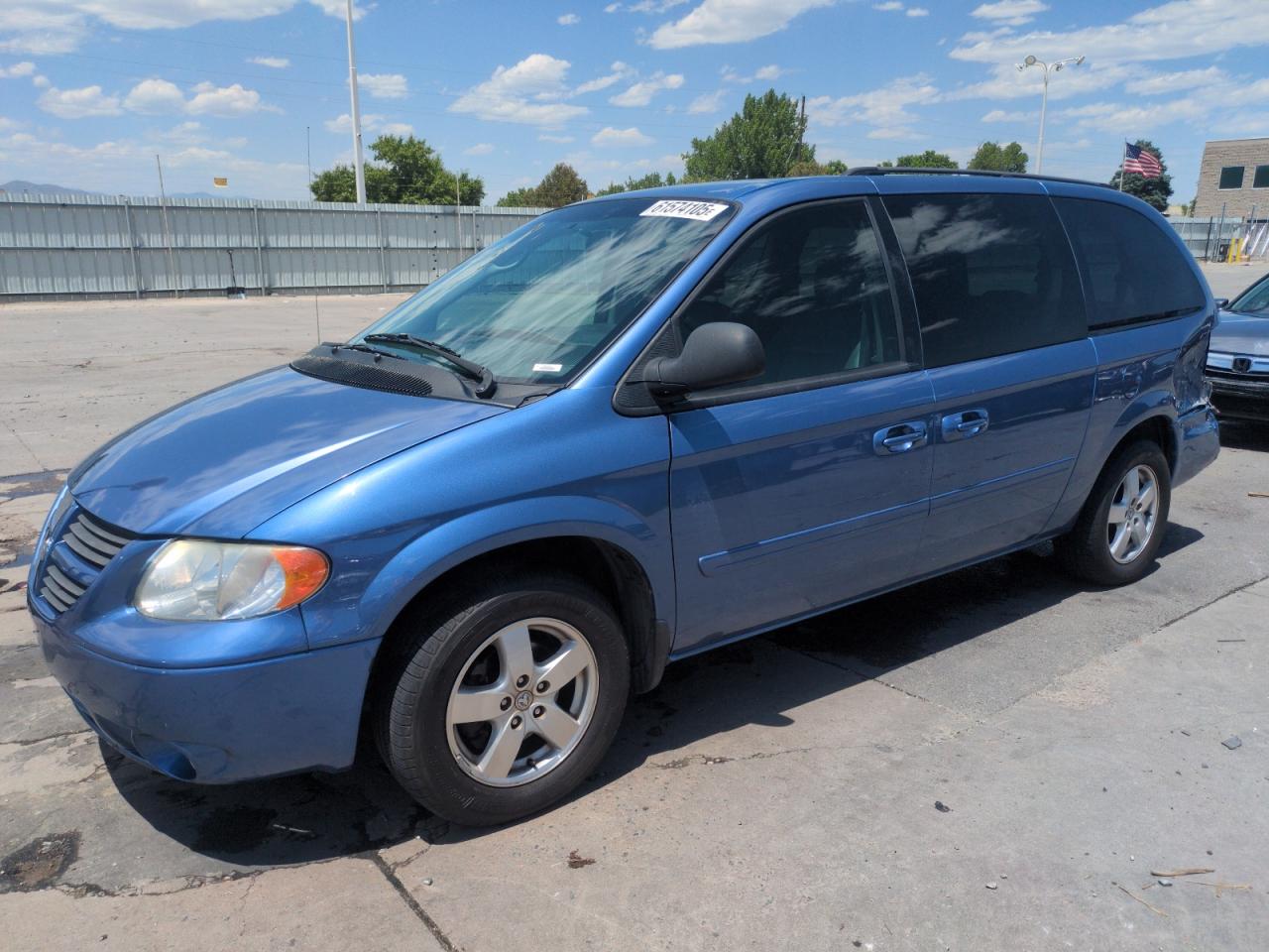 2007 Dodge Grand Caravan Sxt за продажба в Littleton, CO - Rear End