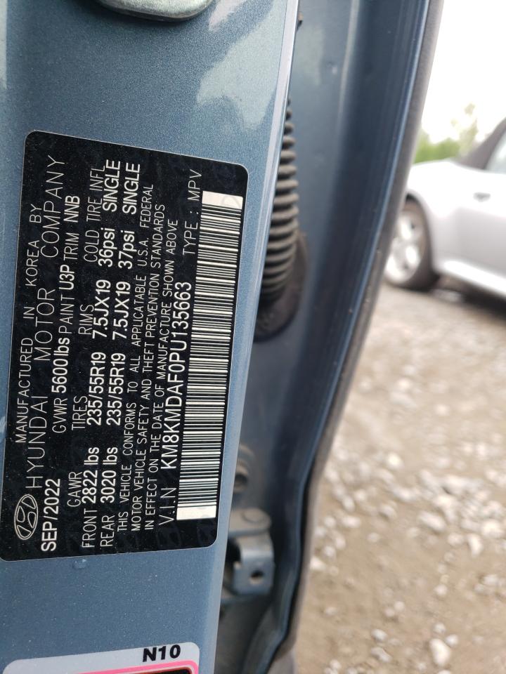 2023 Hyundai Ioniq 5 Se VIN: KM8KMDAF0PU135663 Lot: 62920665