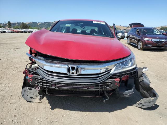  HONDA ACCORD 2016 Czerwony