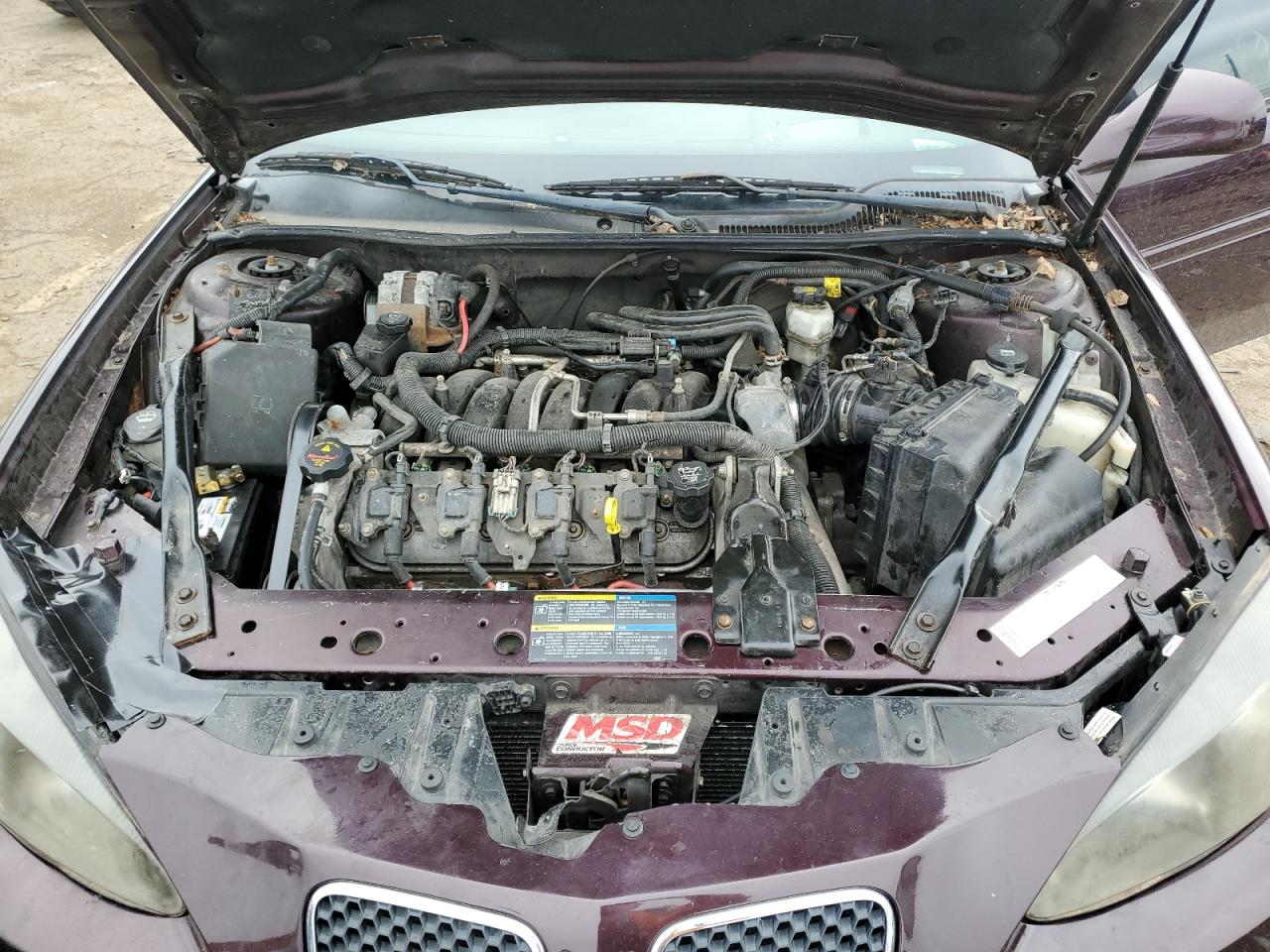 2005 Pontiac Grand Prix Gxp VIN: 2G2WC54C651339087 Lot: 62283945