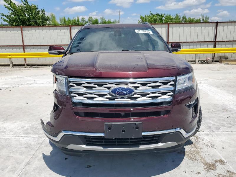  FORD EXPLORER 2018 Burgundy