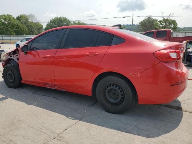  CHEVROLET CRUZE 2018 Red
