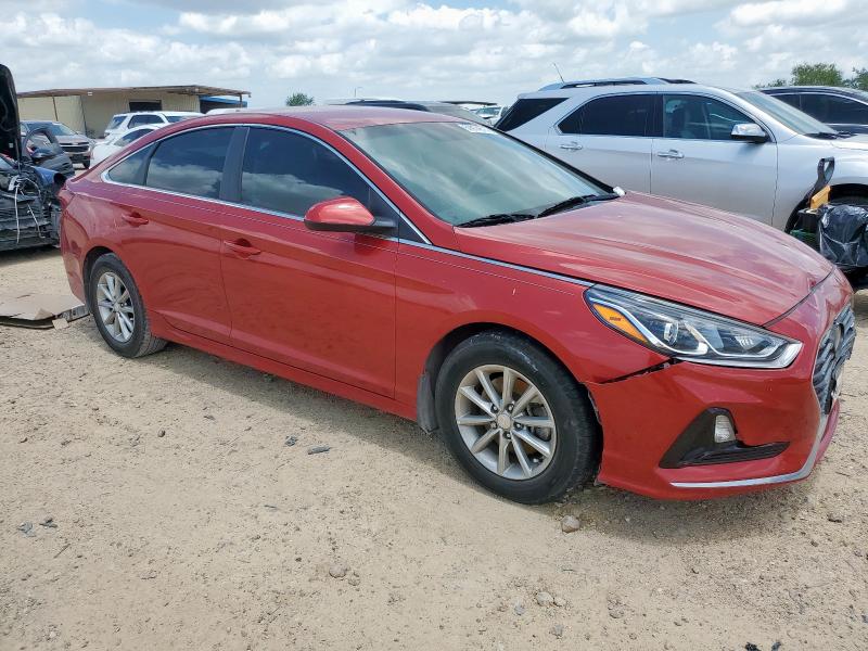 HYUNDAI SONATA 2018 Czerwony