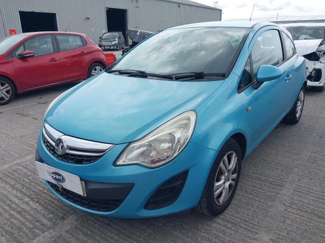 2012 VAUXHALL CORSA EXCL for sale at Copart CHESTER