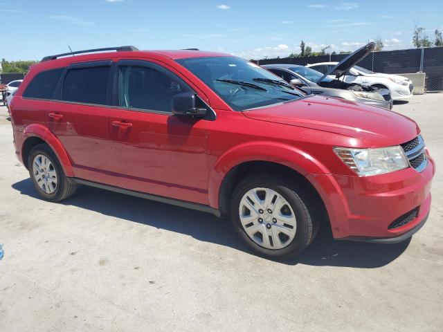  DODGE JOURNEY 2018 Red