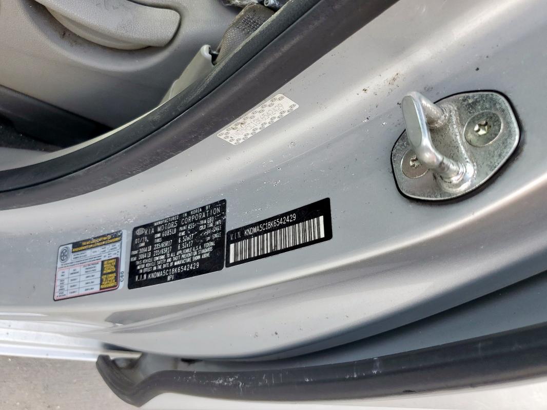 2019 KIA SEDONA L  