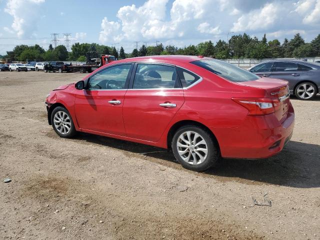  NISSAN SENTRA 2018 Red