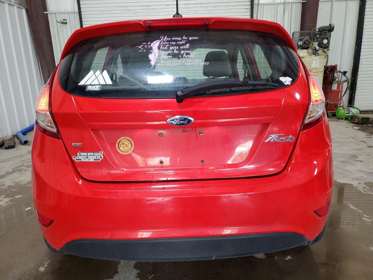 2014 Ford Fiesta Se VIN: 3FADP4EJ1EM125704 Lot: 62747725
