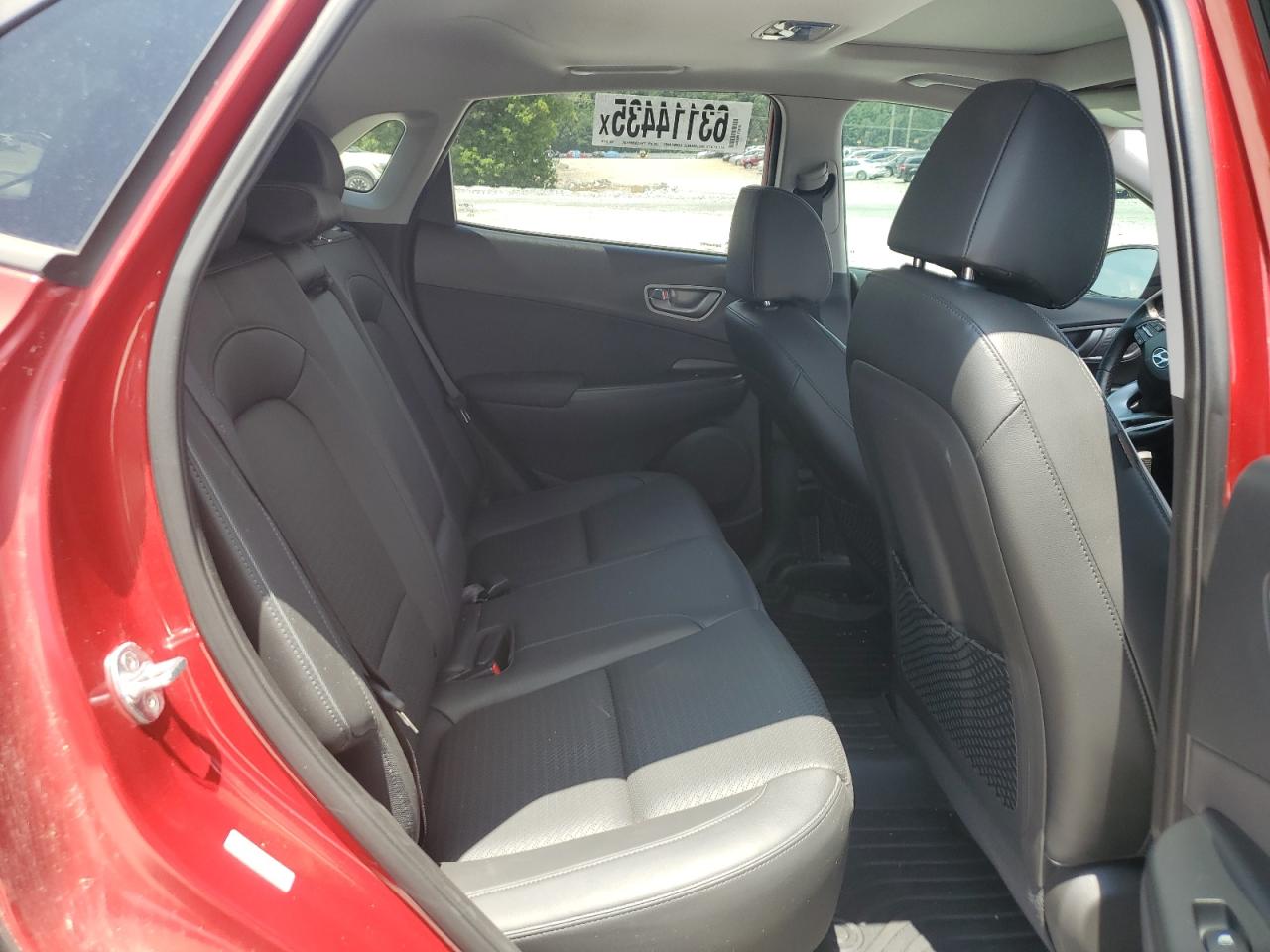 2021 Hyundai Kona Ultimate VIN: KM8K53AG6MU124730 Lot: 63114435