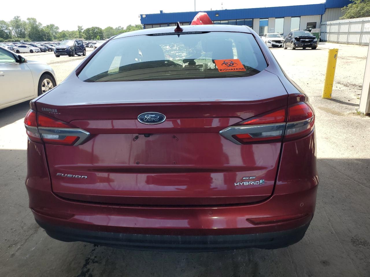 2019 Ford Fusion Se VIN: 3FA6P0LU0KR205945 Lot: 61667645