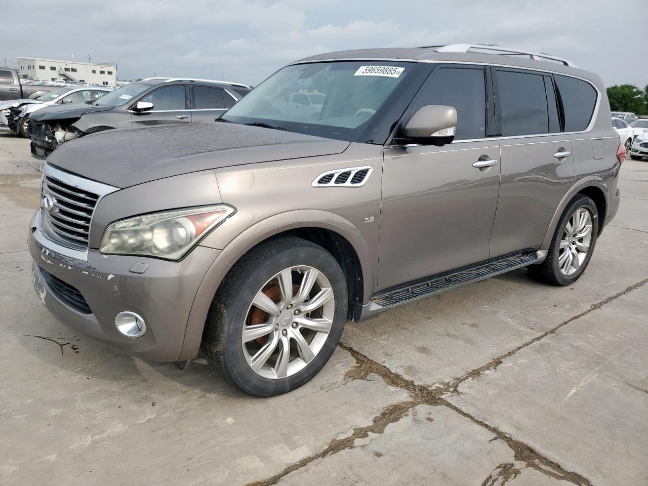 2014 Infiniti Qx80 for Sale in Grand Prairie, TX - Front End