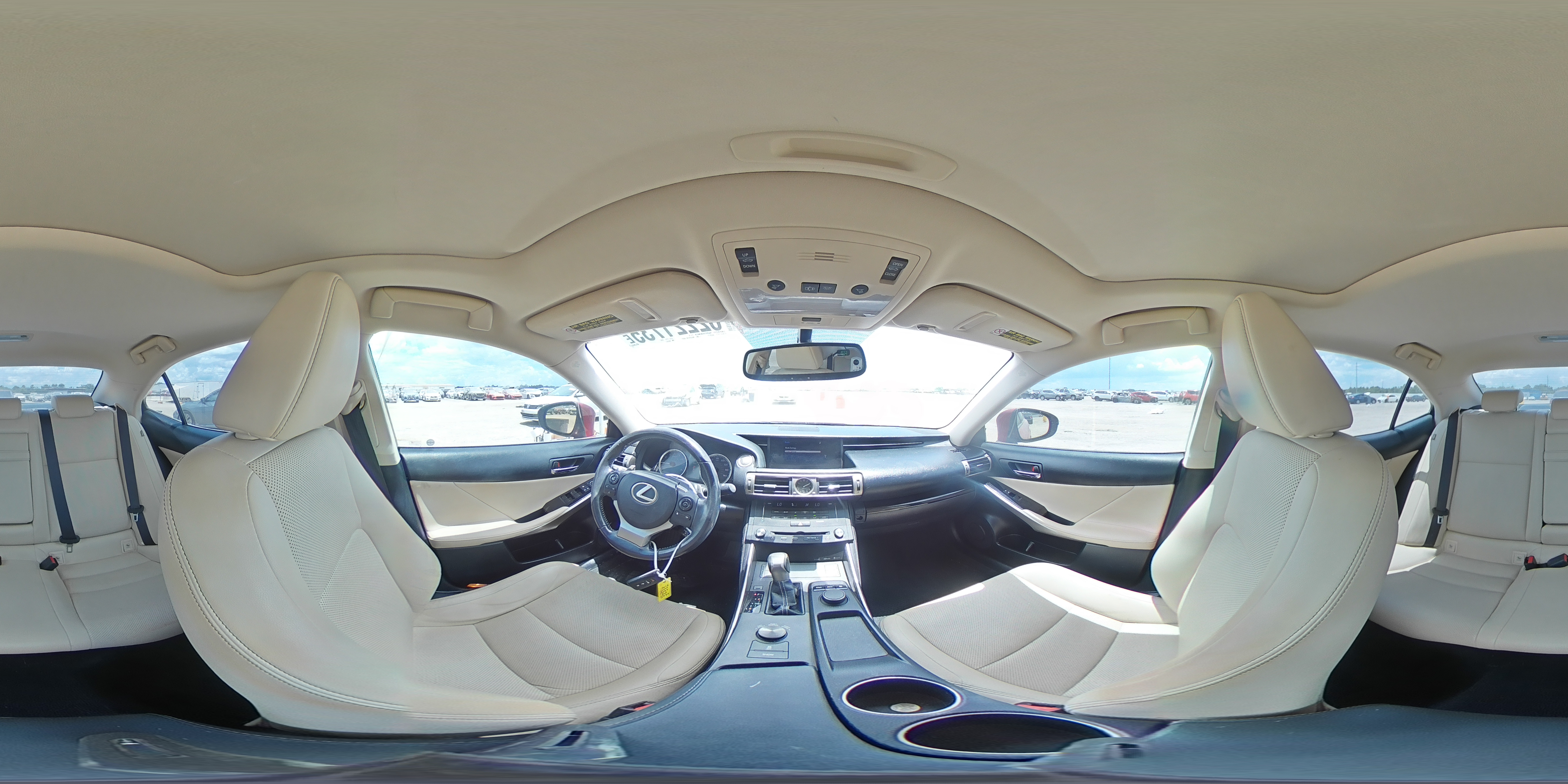 2015 Lexus Is 250 VIN: JTHBF1D29F5066453 Lot: 62221735