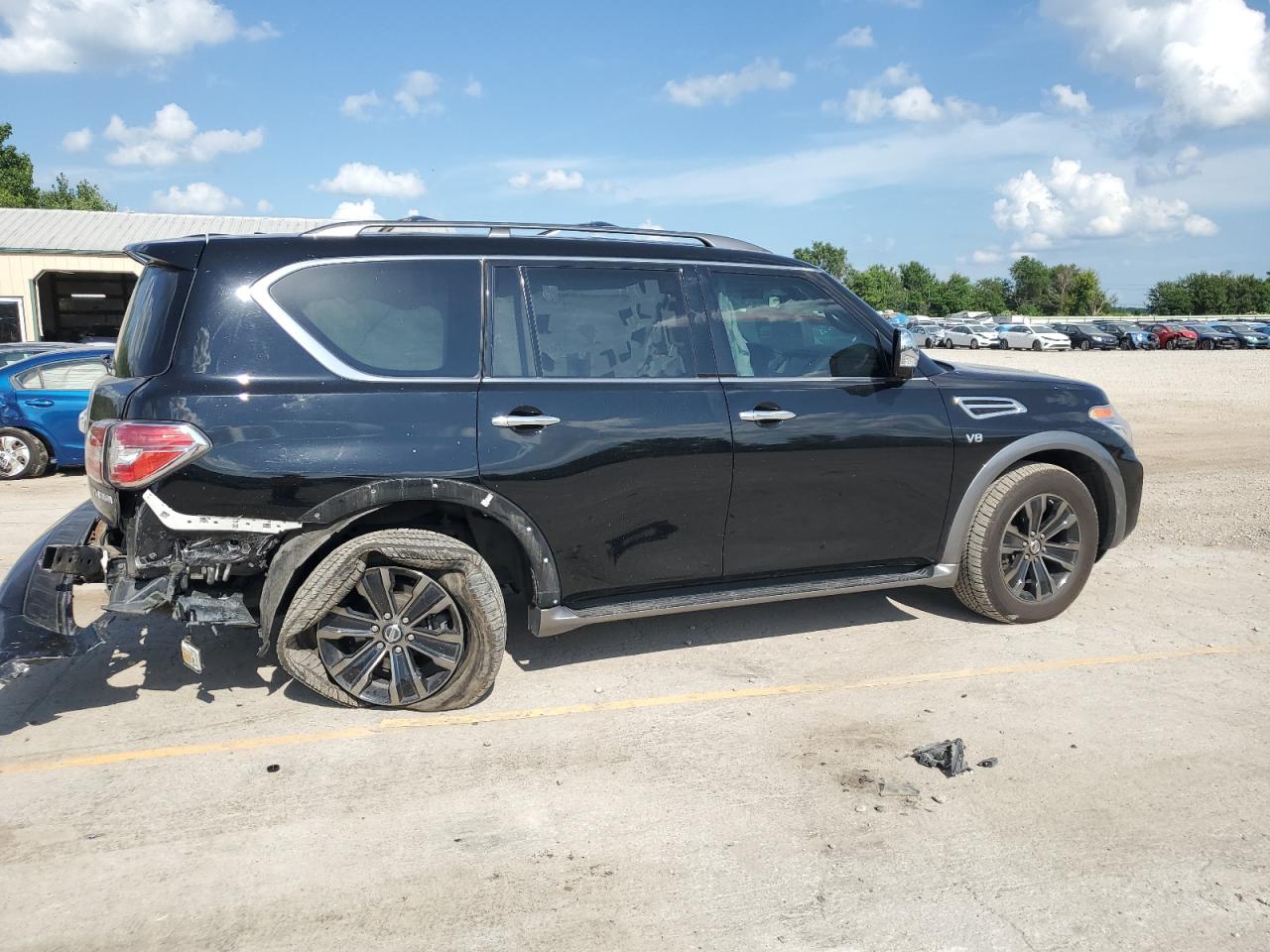 2017 Nissan Armada Platinum VIN: JN8AY2NE0H9704997 Lot: 62302545