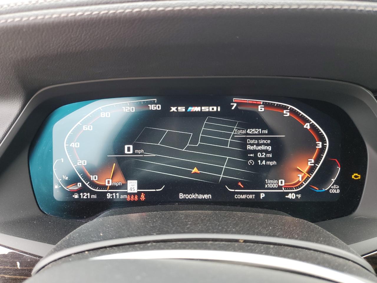 2021 BMW X5 M50I VIN: 5UXJU4C09M9G23471 Lot: 60454455